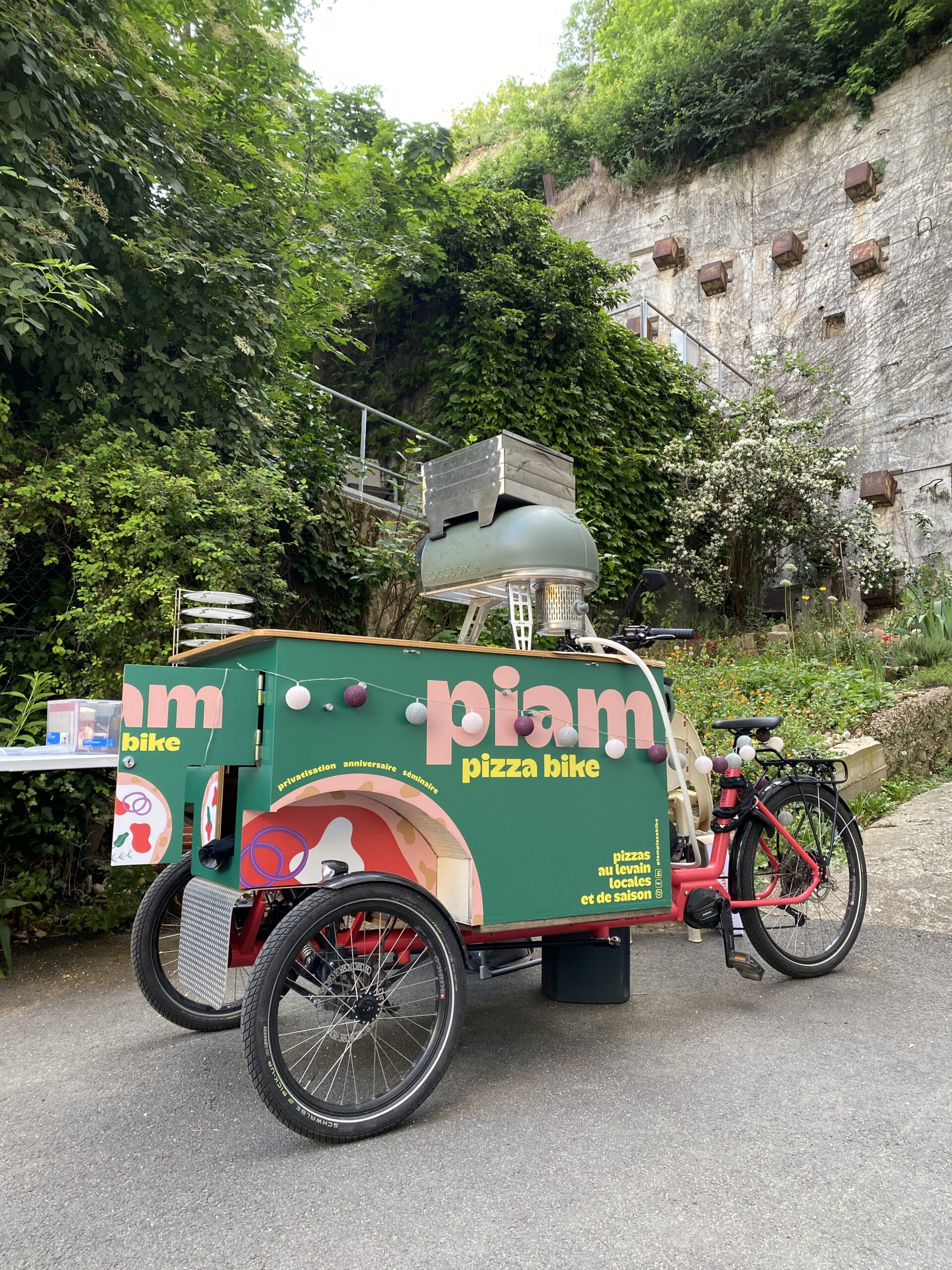 foodtruck pizza vélo lyon