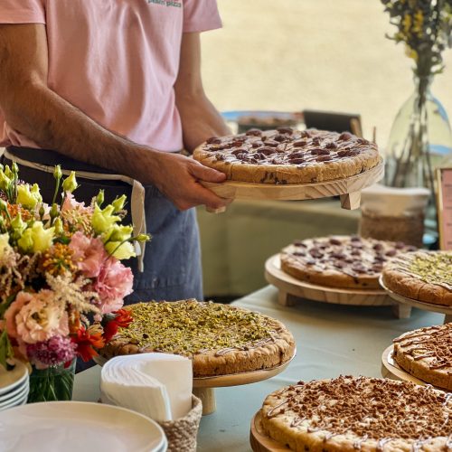 bar à cookies géants